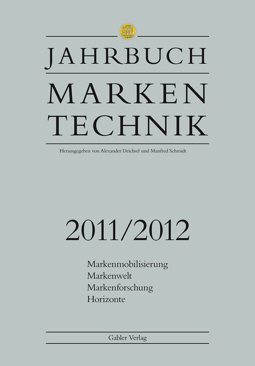 Produktbild: Jahrbuch Markentechnik 2011/2012
