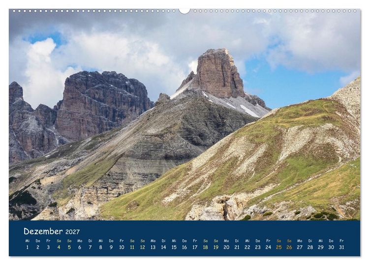 Produktbild: S&uuml;dtirol (Wandkalender 2027 DIN A2 quer), CALVENDO Monatskalender