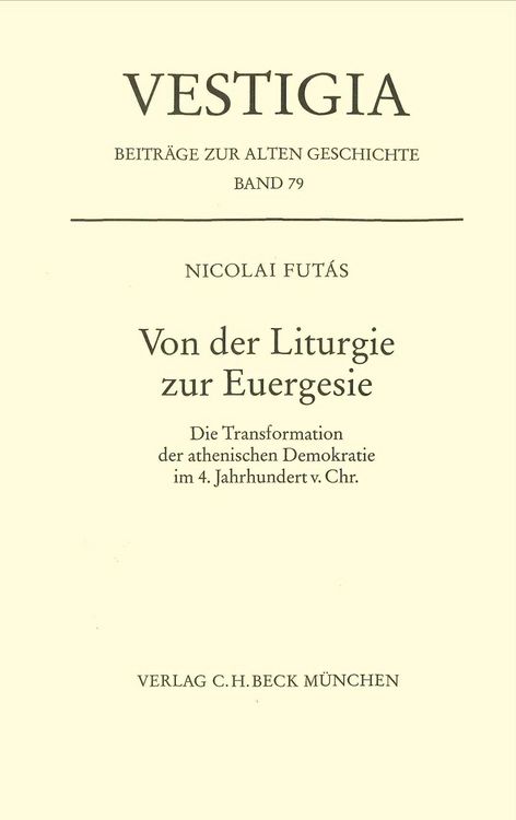 Produktbild: Von der Liturgie zur Euergesie