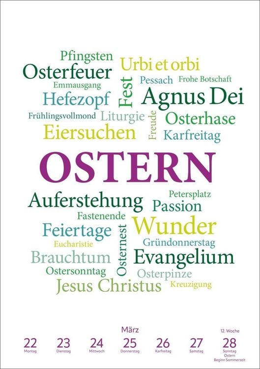 Produktbild: Was uns bewegt Wochen-Kulturkalender 2027 - Mit Worten auf Gedankenreise