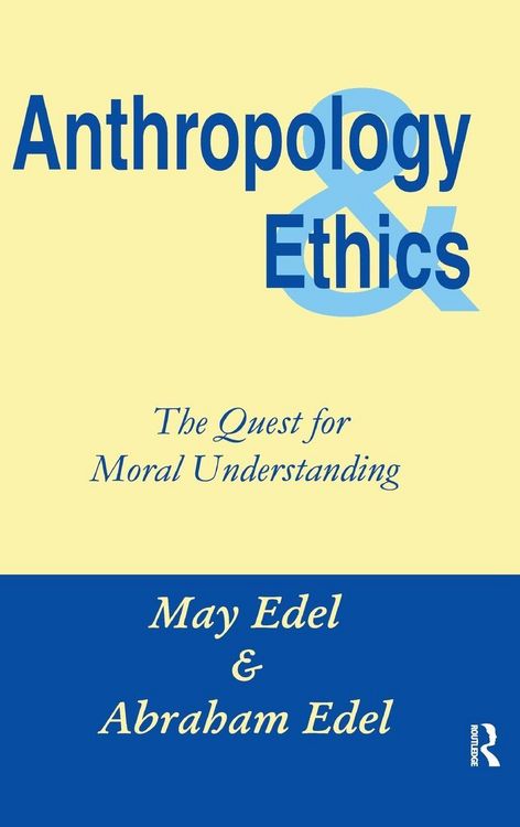Produktbild: Anthropology and Ethics