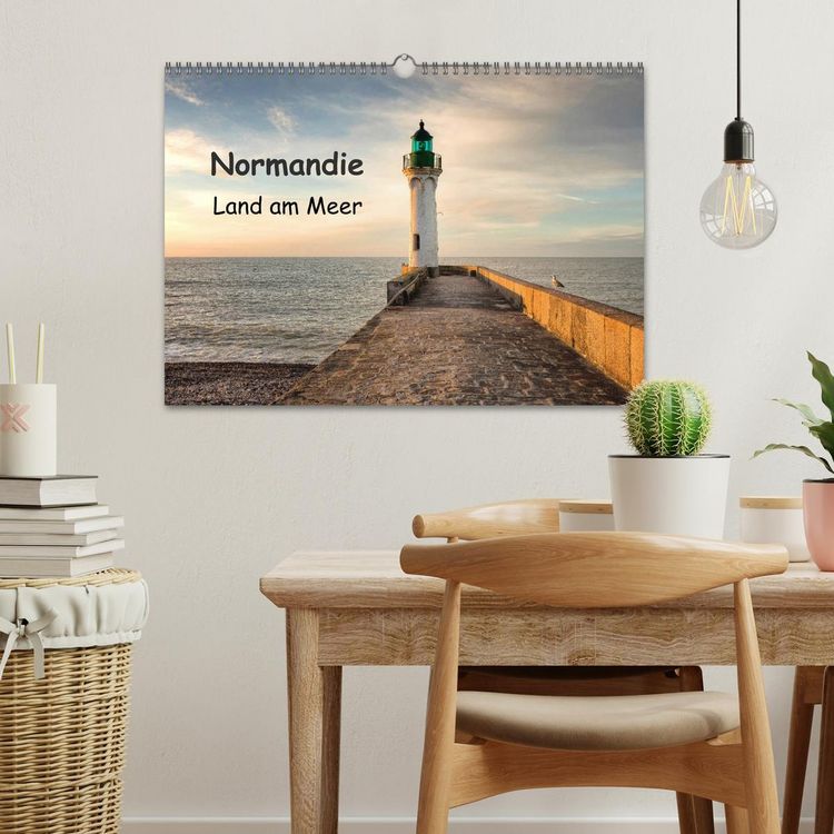 Produktbild: Normandie - Land am Meer (Wandkalender 2026 DIN A3 quer), CALVENDO Monatskalender