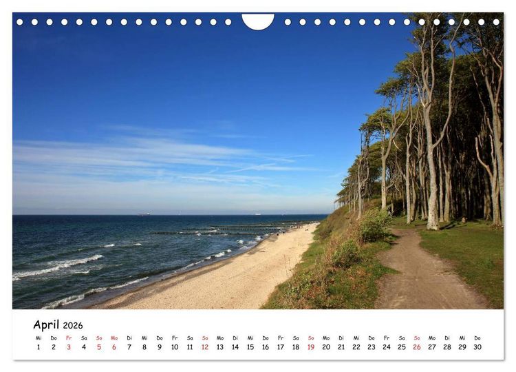 Produktbild: Ostsee Sehnsucht (Wandkalender 2026 DIN A4 quer), CALVENDO Monatskalender