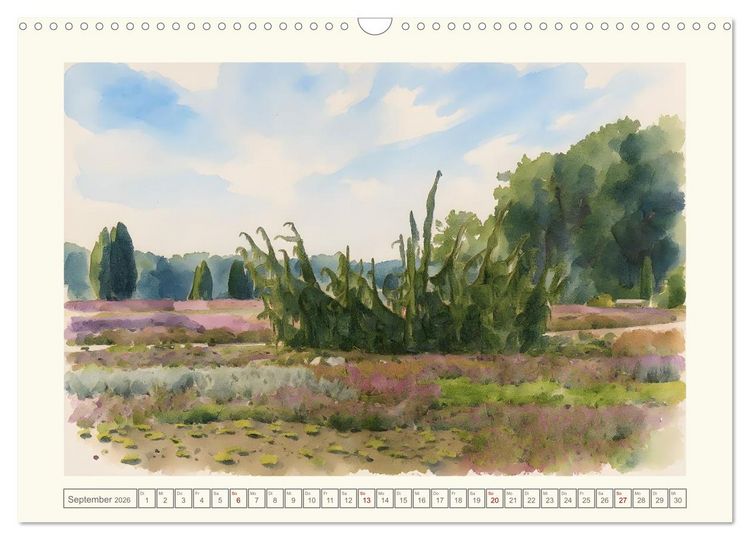 Produktbild: Zauberhaftes L&uuml;neburg (Wandkalender 2026 DIN A3 quer), CALVENDO Monatskalender