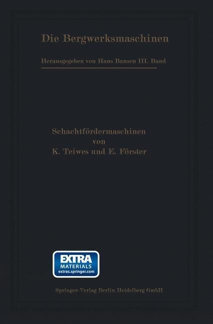 Produktbild: Die Schachtf&ouml;rdermaschinen