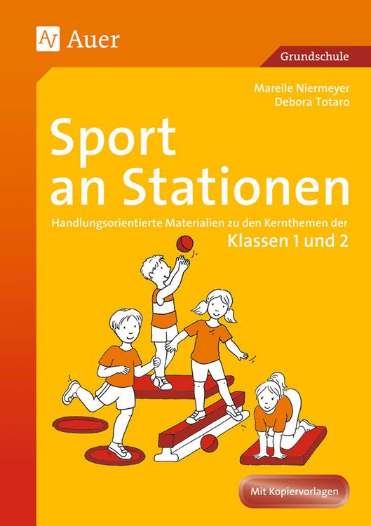Produktbild: Sport an Stationen 1/2