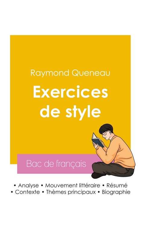 Produktbild: R&eacute;ussir son Bac de fran&ccedil;ais 2026 : Analyse du livre Exercices de style de Raymond Queneau