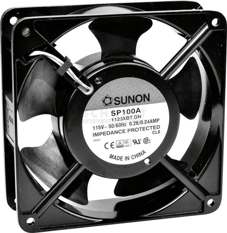 Produktbild: Sunon DP203A2123LST Axiall&uuml;fter 230 V/AC 118.9 m&sup3;/h (L x B x H) 120 x 120 x 38mm