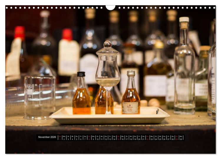 Produktbild: Cognac - pure Magie (Wandkalender 2026 DIN A3 quer), CALVENDO Monatskalender