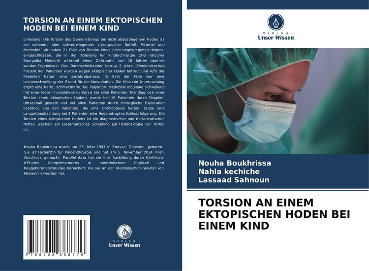 Produktbild: Torsion An Einem Ektopischen Hoden bei Einem Kind