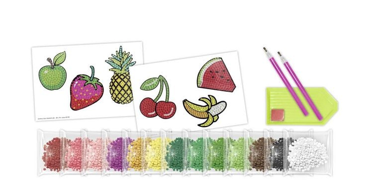 Produktbild: Diamond Painting Sticker "Fruits"