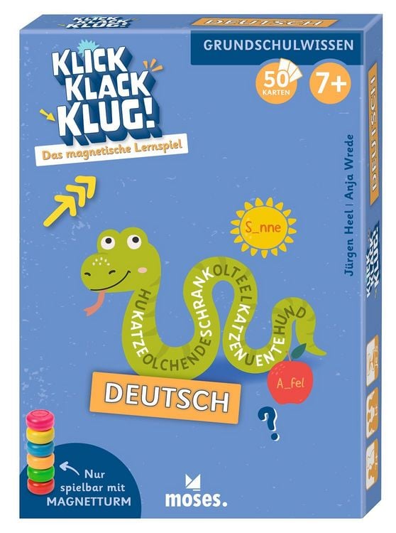 Produktbild: Klick Klack Klug Kartenset Deutsch ab 7