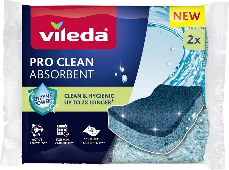 Produktbild: PRO CLEAN Viskose Topfreiniger 2er 179253