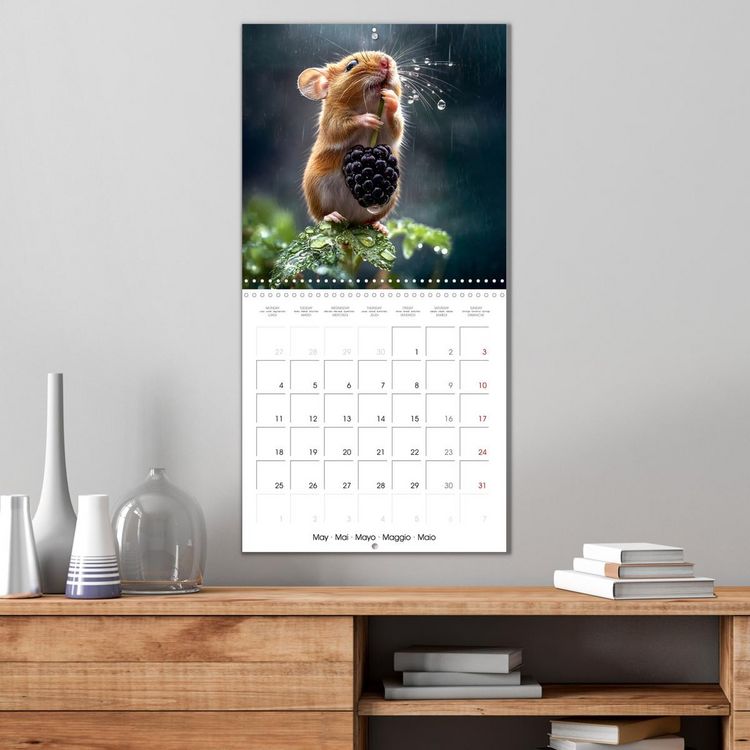 Produktbild: WILDLIFE IN THE ENCHANTED FOREST (Wall Calendar 2026 12 &times; 12 Inch) CALVENDO 12 Month Wall Calendar