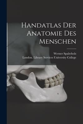 Produktbild: Handatlas Der Anatomie Des Menschen [electronic Resource]