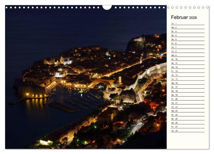 Produktbild: Dubrovnik - Perle der Adria (Wandkalender 2026 DIN A3 quer), CALVENDO Monatskalender