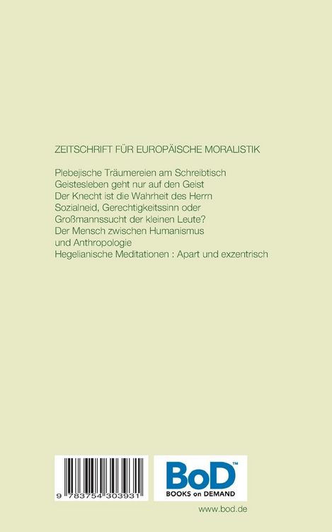 Produktbild: Der Mensch als Herr und Knecht, Traum, Geist und Revolte