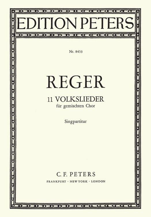 Produktbild: 11 Volkslieder