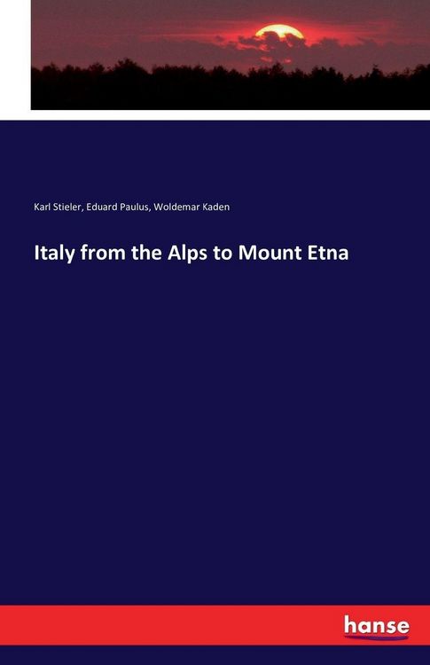 Produktbild: Italy from the Alps to Mount Etna
