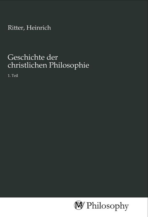 Produktbild: Geschichte der christlichen Philosophie