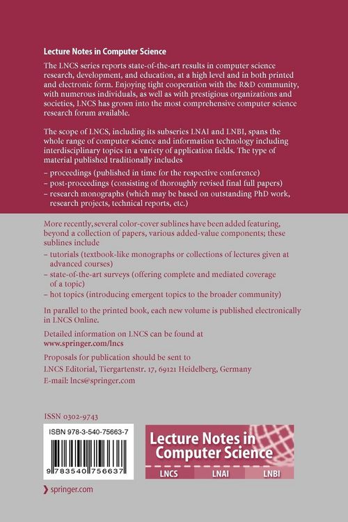 Produktbild: Software Technologies for Embedded and Ubiquitous Systems