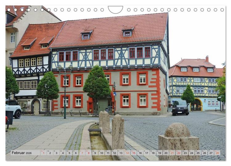 Produktbild: Bad Langensalza - Die Kur- und Gartenstadt (Wandkalender 2026 DIN A4 quer), CALVENDO Monatskalender