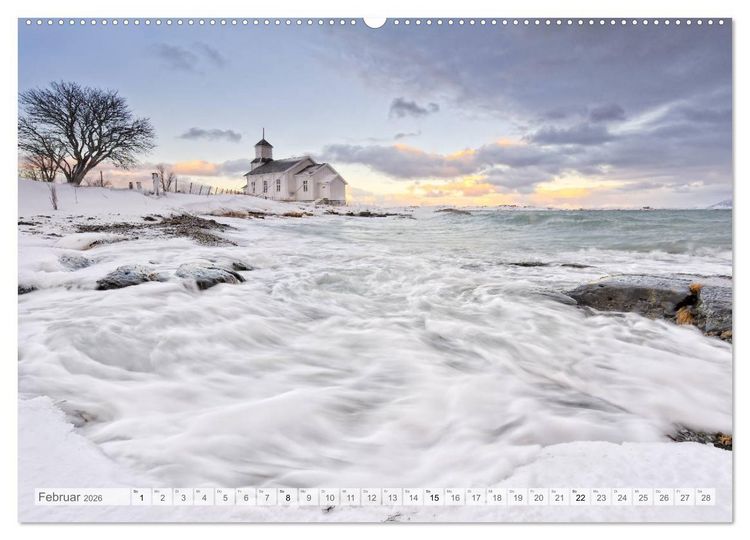 Produktbild: Traumziel Lofoten (Wandkalender 2026 DIN A2 quer), CALVENDO Monatskalender
