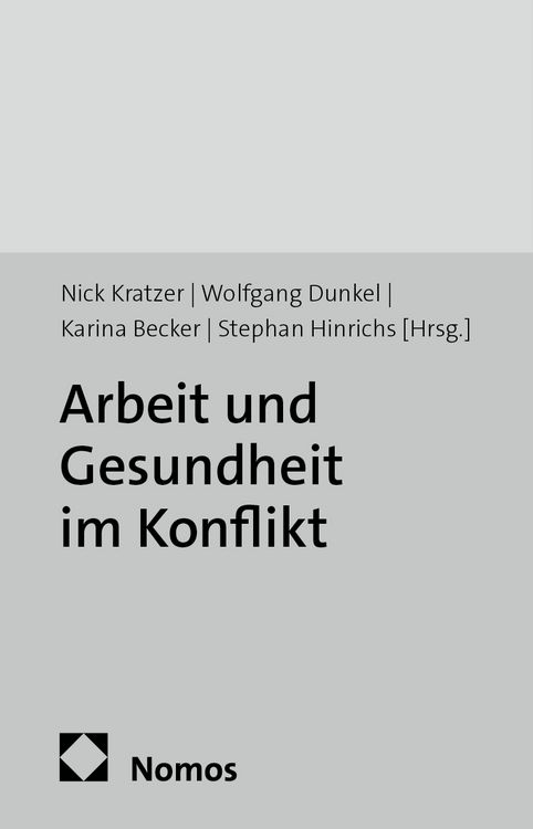 Produktbild: Arbeit und Gesundheit im Konflikt