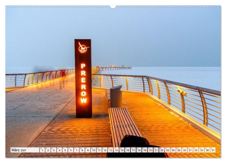 Produktbild: Die Ostsee im Winter (Wandkalender 2027 DIN A2 quer), CALVENDO Monatskalender