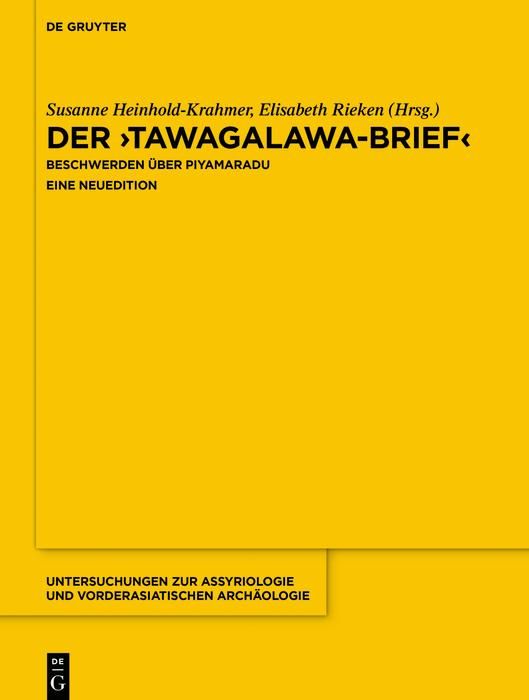 Produktbild: Der "Tawagalawa-Brief"