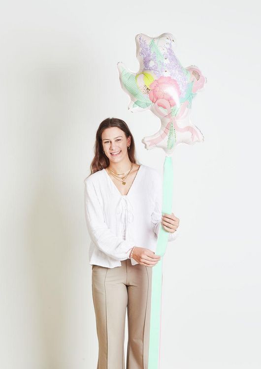 Produktbild: Folienballon Blumenstrau&szlig;, 1 Stk, 50 x 67 x 26 cm
