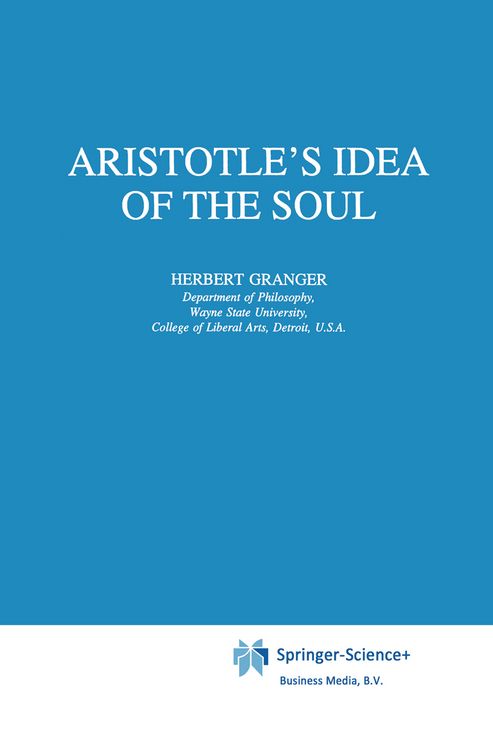 Produktbild: Aristotle&rsquo;s Idea of the Soul