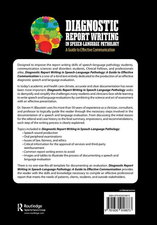 Produktbild: Diagnostic Report Writing In Speech-Language Pathology