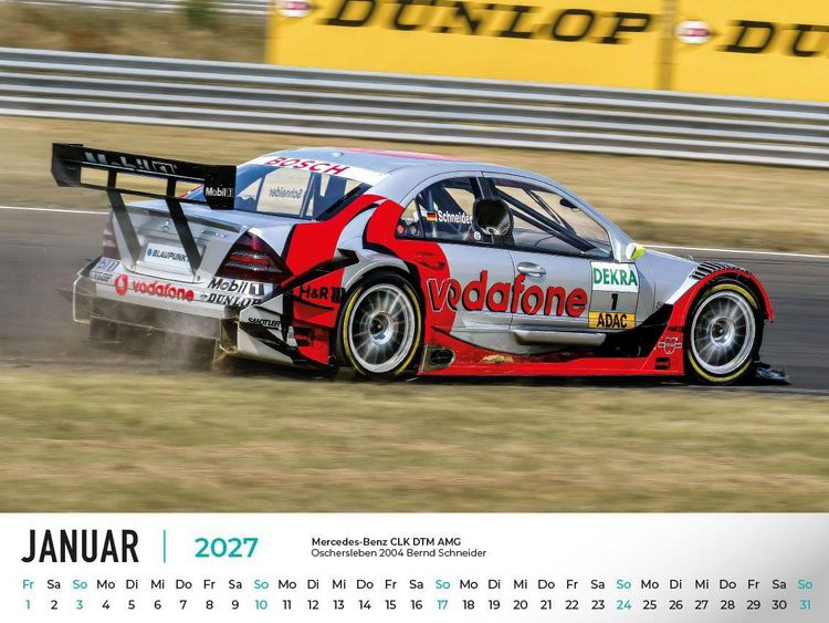 Produktbild: Mercedes im Rennsport Kalender 2027