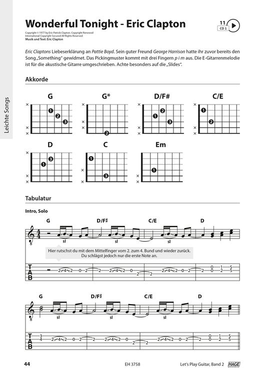 Produktbild: Let's Play Guitar - Band 2 mit 2 CDs und QR-Codes
