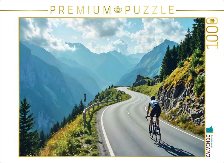 Produktbild: CALVENDO Puzzle Berganstieg in der Hitze | 1000 Teile Lege-Gr&ouml;&szlig;e 64x48cm Foto-Puzzle f&uuml;r gl&uuml;ckliche Stunden