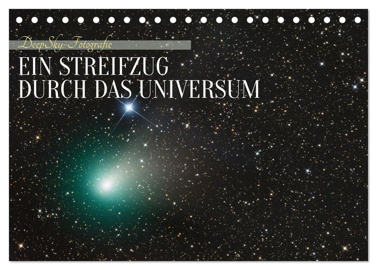 Produktbild: Ein Streifzug durch das Universum (Tischkalender 2026 DIN A5 quer), CALVENDO Monatskalender