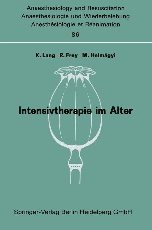 Produktbild: Intensivtherapie im Alter