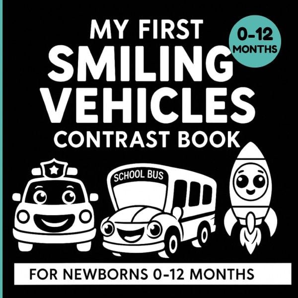 Produktbild: My Fisrt Smiling Vehicles Contrast book