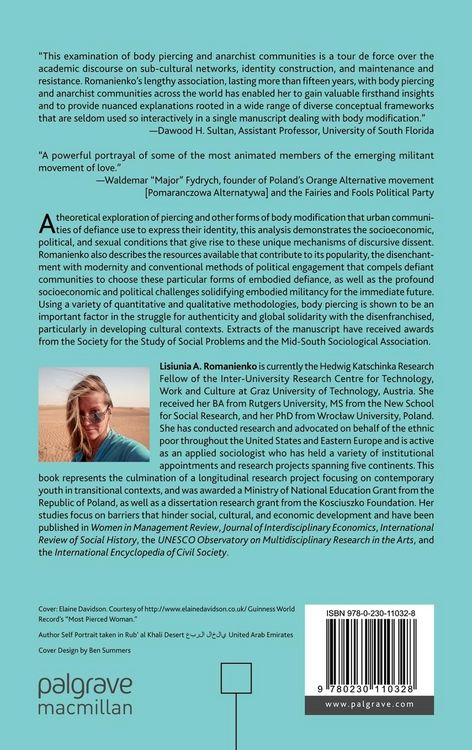 Produktbild: Body Piercing and Identity Construction