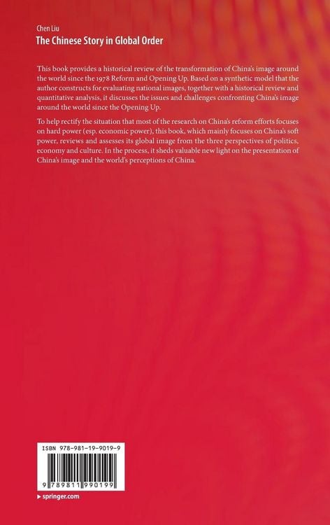 Produktbild: The Chinese Story in Global Order