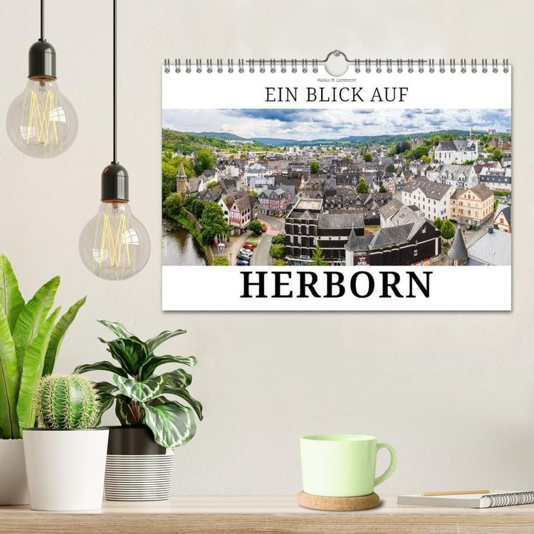 Produktbild: Ein Blick auf Herborn (Wandkalender 2026 DIN A4 quer), CALVENDO Monatskalender