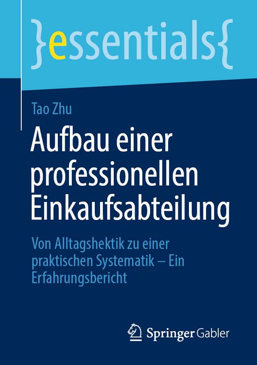 Produktbild: Aufbau einer professionellen Einkaufsabteilung
