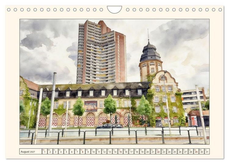 Produktbild: Vielfalt in Mannheim (Wandkalender 2027 DIN A4 quer), CALVENDO Monatskalender