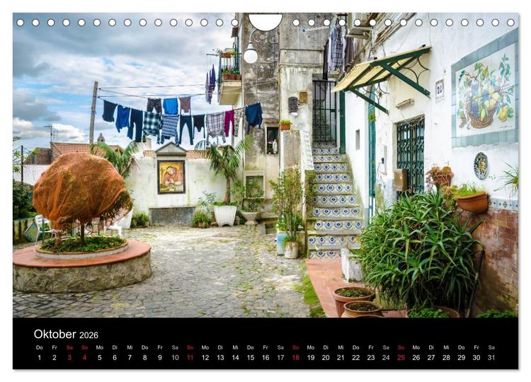 Produktbild: Vietri sul Mare an der Amalfik&uuml;ste (Wandkalender 2026 DIN A4 quer), CALVENDO Monatskalender