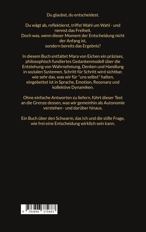 Produktbild: Die Illusion der freien Entscheidung