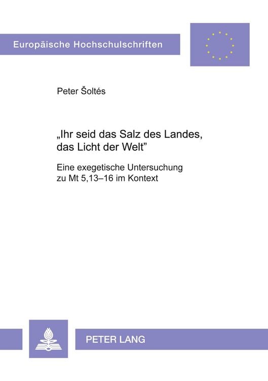 Produktbild: «Ihr seid das Salz des Landes, das Licht der Welt»