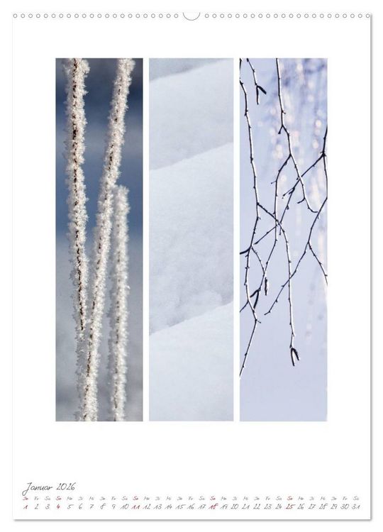 Produktbild: Natur Farben Dreiklang (hochwertiger Premium Wandkalender 2026 DIN A2 hoch), Kunstdruck in Hochglanz