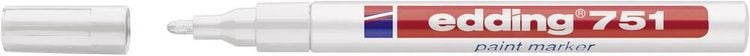 Produktbild: Edding 751 4-751-9-049 Lackmarker Wei&szlig; 1 mm, 2mm