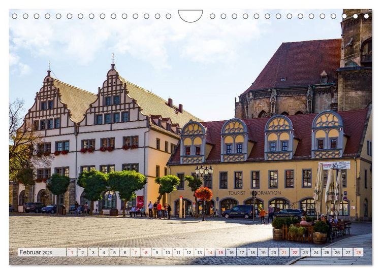 Produktbild: Naumburg Impressionen (Wandkalender 2026 DIN A4 quer), CALVENDO Monatskalender